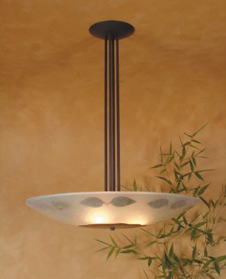Fused Brass Shade