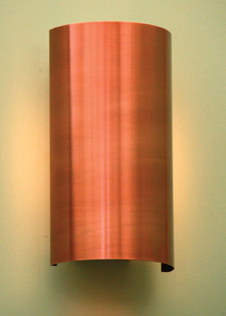Curved Metal Sconce