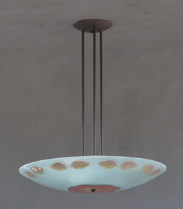 Fused Brass Shade